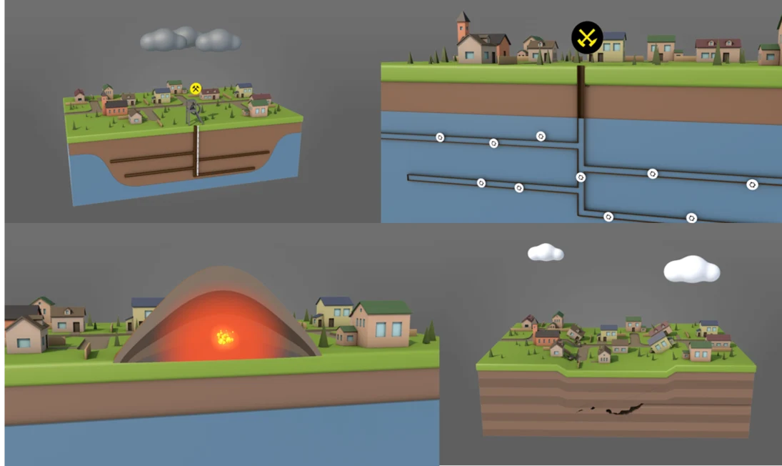 verschiedene schematische Bilder